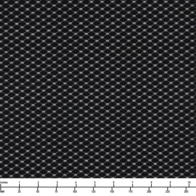 Ride Free by QT Fabrics - Grid Geo Black 28775-J