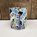 Road Trip Pop-Up Basket - SAMPLE - FINISHED - 6" Round x 6" H