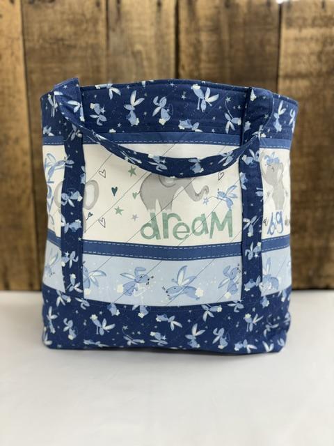 Safari Lullaby Tote SAMPLE - 14.5" x 15"