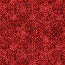 Santa's Workshop - QT - Snowflakes Red - 31077 R