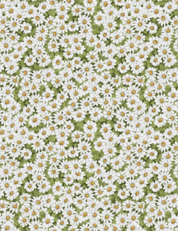 Savor the Gnoment by Wilmington - Daisies on Green 39722-715