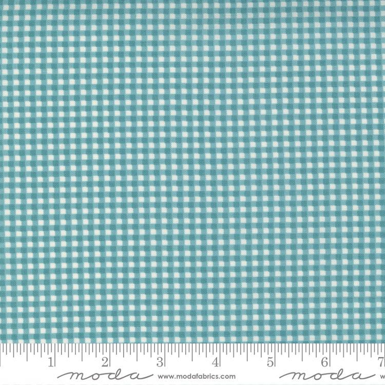 Seashore Drive by Moda - Teal Gingham 37626-15