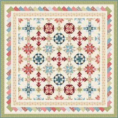 Sentiments FULL KIT - 97" x 97" includes binding