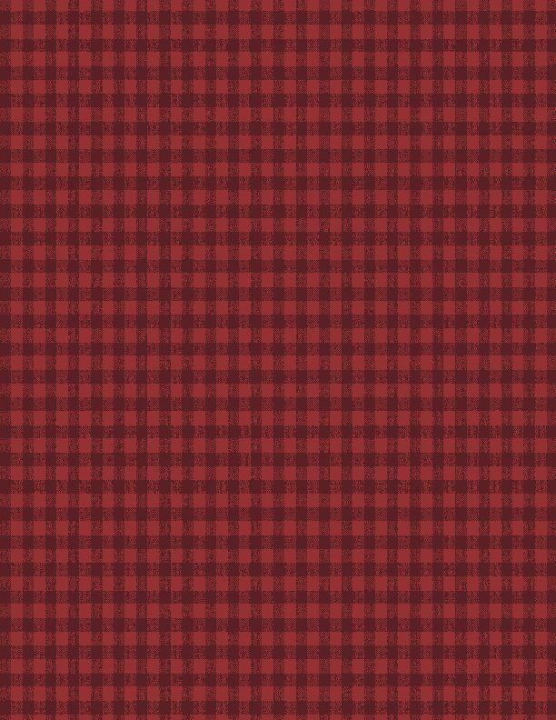 Sentiments by Wilmington - Gingham Red 98730-333