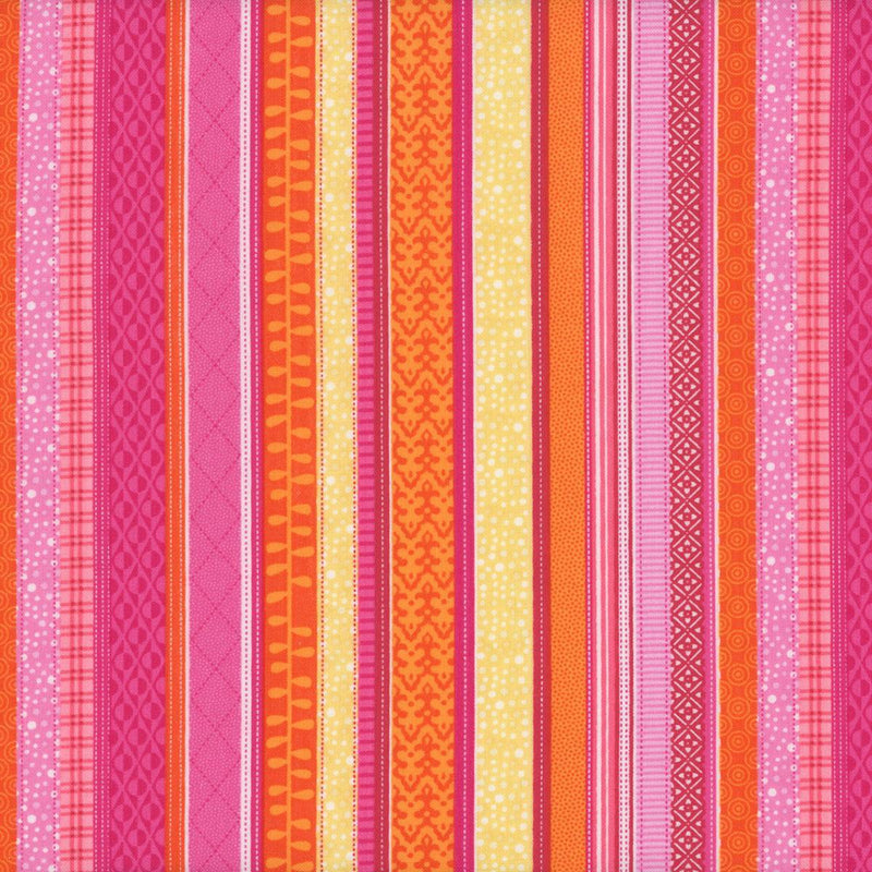 Serendipity by Benartex - Stripe Pink 16120-21