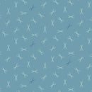 Sewing Bird - Laundry Basket Quilts - Good Scissors Azure - A-1612-B