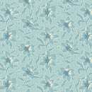 Sewing Bird - Laundry Basket Quilts - Lily Glacier - A-1604-B