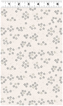 Shhh... by Clothworks - Scattered Floral - Dark Gray Y4937-7