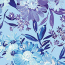 Shimmering Twilight by Kanvas Studio PEARLIZED - Bouquet Lt Blue 12509P-50