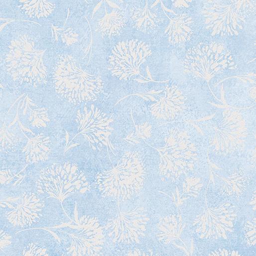 Shimmering Twilight by Kanvas Studio PEARLIZED - Dandelions Lt Blue 12507P-50