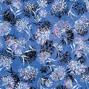 Shimmering Twilight by Kanvas Studio PEARLIZED - Enchanted Dandelions Dk Blue 12510P-57