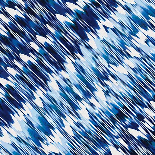 Shimmering Twilight by Kanvas Studio PEARLIZED - Rays Blue 12511P-55