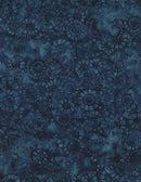 Shoreline - Wilmington Batiks - Mosaic Circles Navy Blue 1400-22302-494