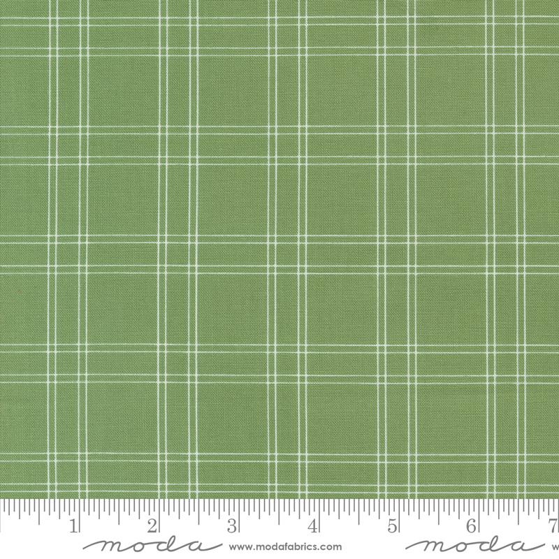 Shoreline by Camille Roskelley for Moda - Green Plaid 55302-15