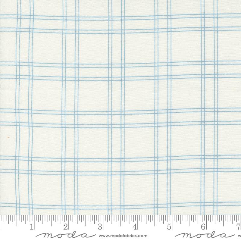Shoreline by Camille Roskelley for Moda - Light Blue Plaid 55302-11