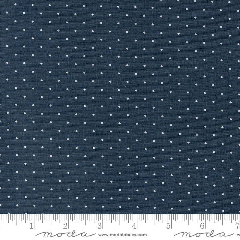 Shoreline by Camille Roskelley for Moda - Navy Dot 55307-14