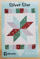 Silver Star PATTERN by Villa Rosa Designs (32" x 42")