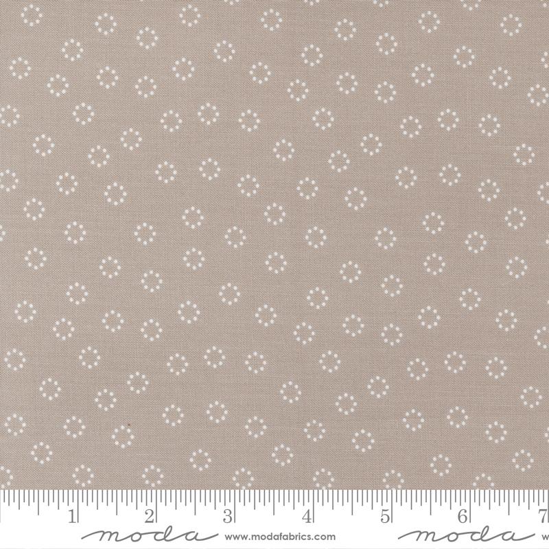 Simply Delightful by Sherri & Chelsi for Moda - Daisy Dots Grey 37644-27