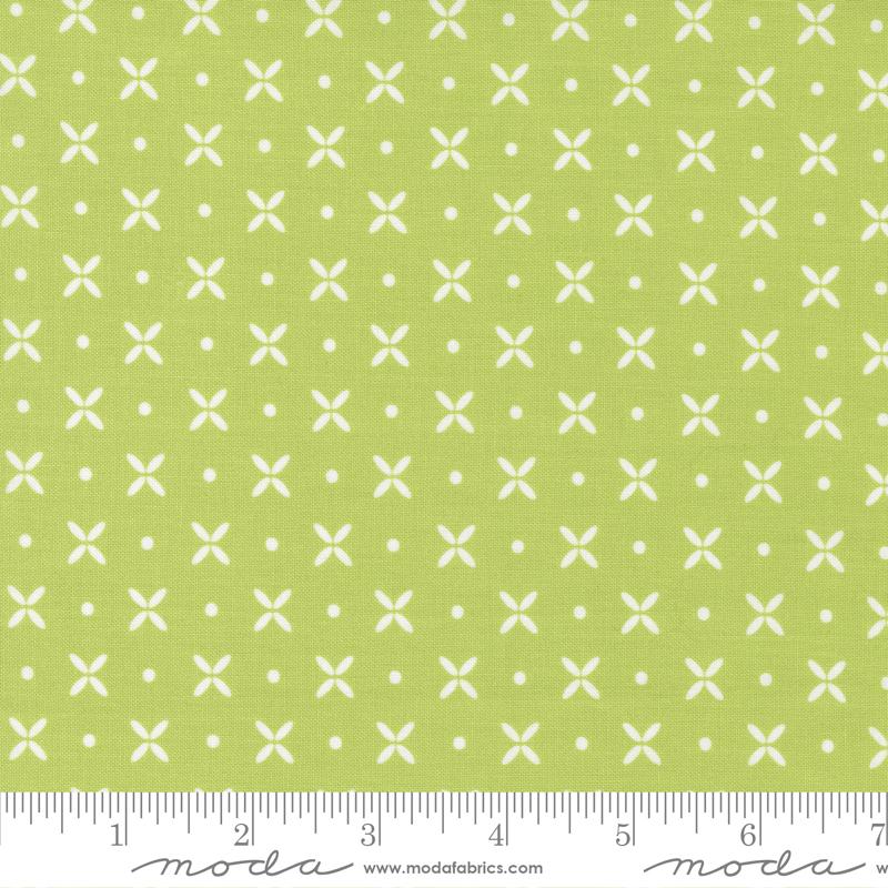 Simply Delightful by Sherri & Chelsi for Moda - Pistachio Orange Peel 37641-24
