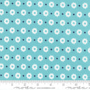 Simply Delightful by Sherri & Chelsi for Moda - Small Floral Aqua 37640-28