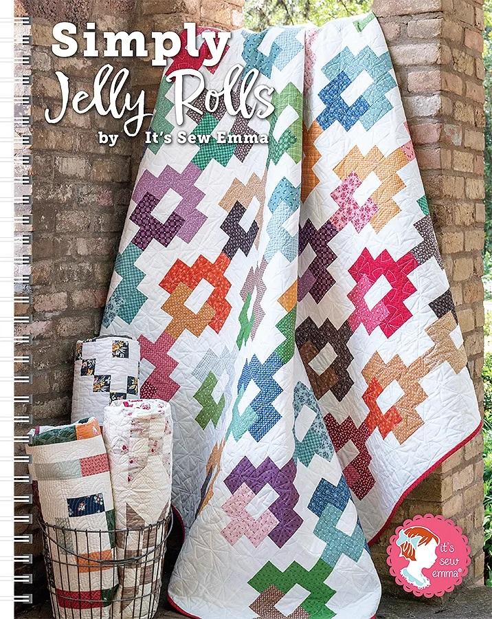 Simply Jelly Rolls Quilt BOOK - It's Sew Emma - ISE-955