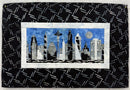 Skyline Wall Hanging - SAMPLE - FINISHED - Quilted & Bound - 14.5" x 21.5"