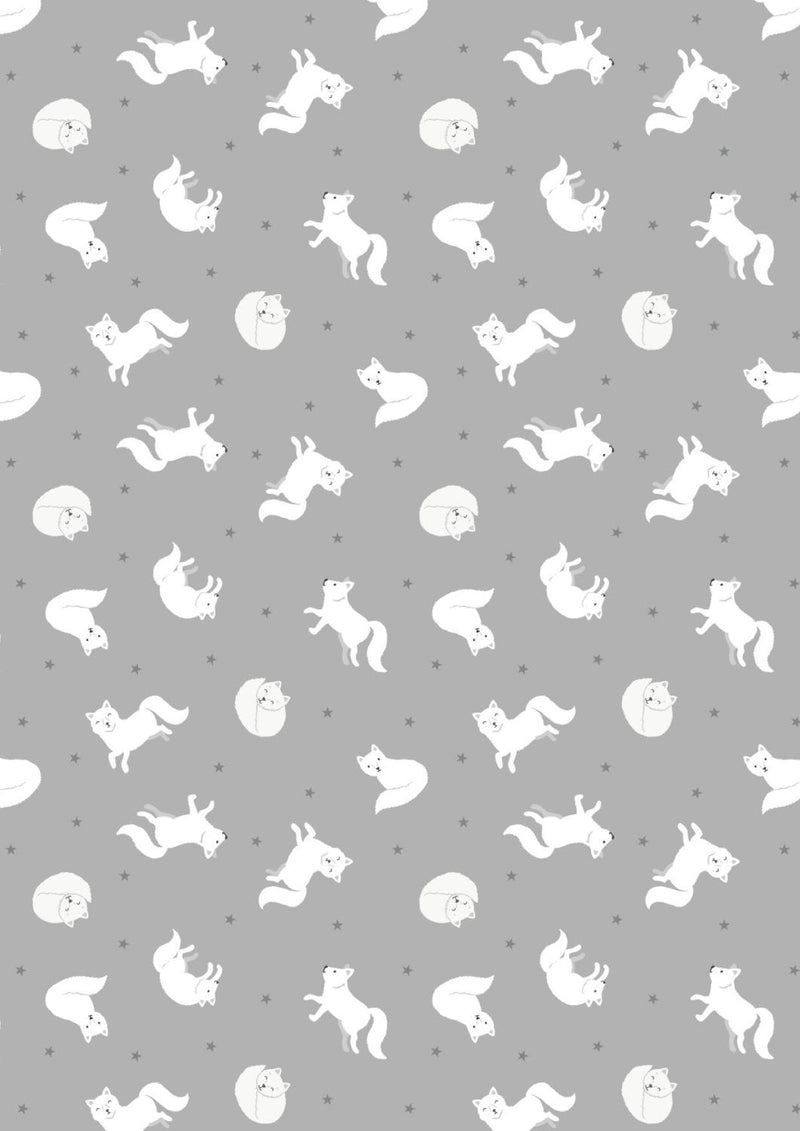 Small Things Polar Animals by Lewis & Irene - Artic Fox Silver 645-2