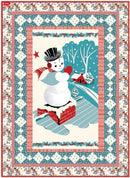 Snowdrops II PATTERN by Quilted Garden Designs (42" x 58") QGD212