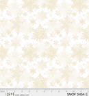 Snowfall - P&B Textiles - Snowflakes Cream - 5454 E