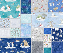 Snowtime - Layer Cake - Clothworks 10"x10" 42 pc - TSQ0515