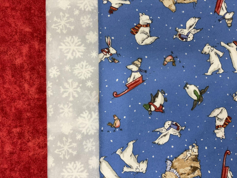 Snowtime FLANNEL 3M Bundle (3 x1m cuts)