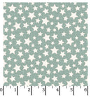 Snowtop Mountain - Flannel - Maywood Studio - Stars Aqua - MASF11165-Q