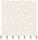 Snowtop Mountain - Flannel - Maywood Studio - Stars Cream - MASF11165-E
