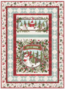 Snowtop Mountain FLANNEL Quilt KIT - 42" x 58" includes binding