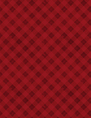 Snowy Gnomies by Wilmington - Plaid Red 3074-49377-333