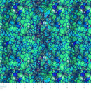 Sonny In The Sunflowers - Camelot - Stained Glass Petals Turquoise 16240202-02