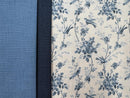 Sparrows Pillowcase KIT - Fabric for body, band & cuff with pattern