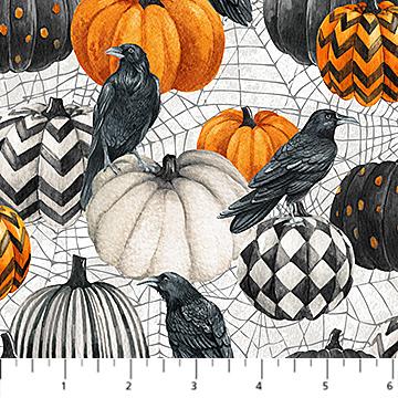 Spellbound - Northcott - Pumpkins-Crows 28137-10