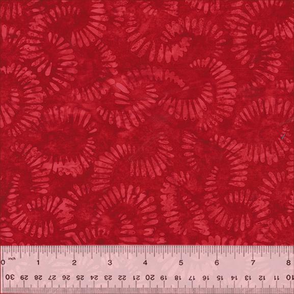 Splendor by Anthology Fabrics Batik - Citrus Slices - Apple 440Q-1