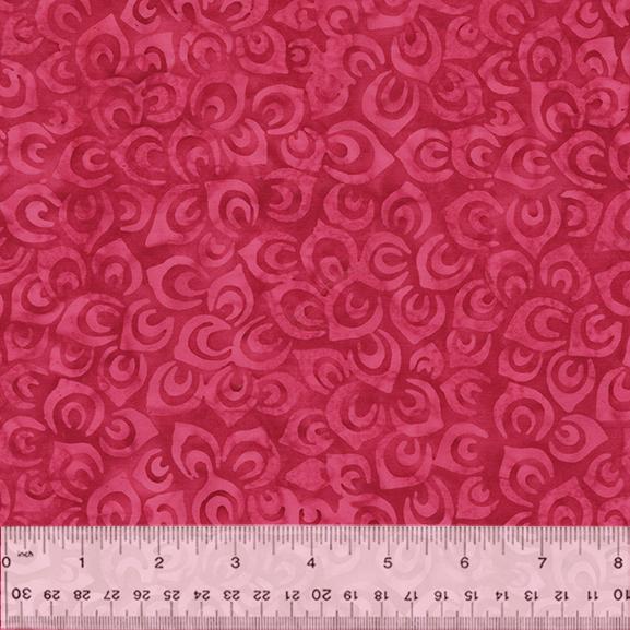 Splendor by Anthology Fabrics Batik - Petals - Pink 448Q-1