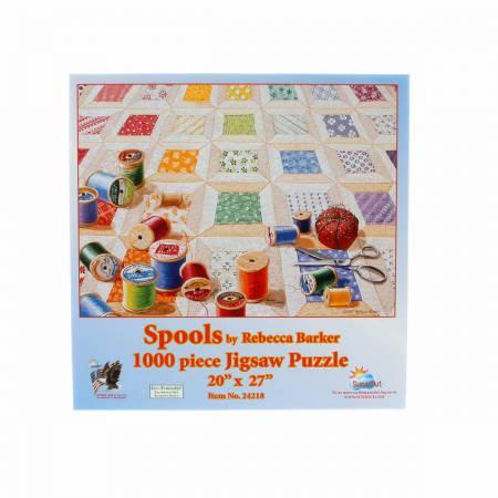 Spools PUZZLE - 20" x 27"  1000 pcs