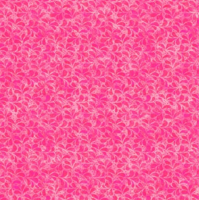 Spring Bling - QT Fabrics - Leaf Tonal Bubblegum 30772-P