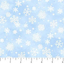St. Nicholas - Northcott - Lt Blue Snowflakes 28218-42