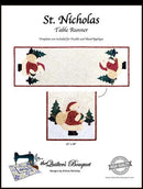 St. Nicholas Table Runner Pattern - 12 X 36" - by Quilter's Bouquet
