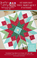 Starburst Tree Skirt Quilt PATTERN by The Tipsy Needle - TTN-134