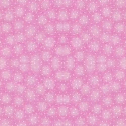 Starlet by Blank Quilting - Small Stars on Pink 6383 Petal Pink