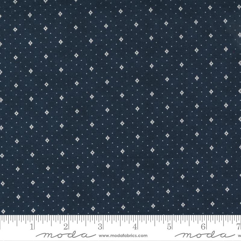 Starlight Gatherings for Moda - Diamond Dot Indigo 49162-11