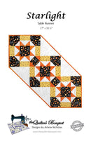 Starlight Table Runner PATTERN by Quilter's Bouquet (17" x 38.5")