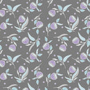 Stitch Garden by Contempo Studio for Benartex - Flowers Charcoal 16196-11