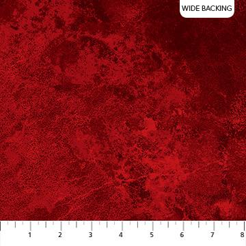 Stonehenge Flannel WIDEBACK 108" by Northcott - Red BF39302-260